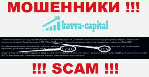 CySEC - это проплаченный регулятор, якобы регулирующий Kavva Capital