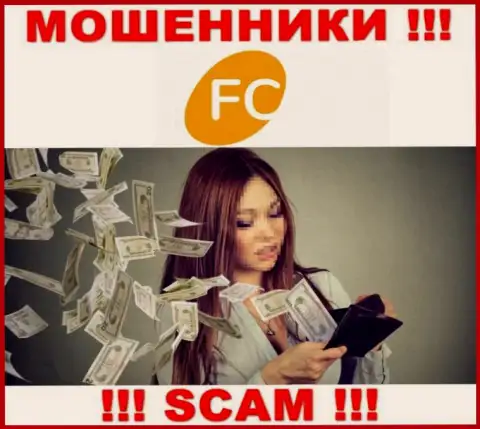 Мошенники FC Ltd только лишь дурят мозги трейдерам и сливают их денежные средства