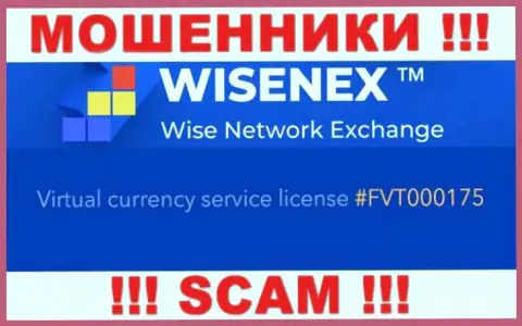 Будьте очень внимательны, зная лицензию WisenEx Com с их сайта, избежать неправомерных деяний не удастся - это МОШЕННИКИ !!!