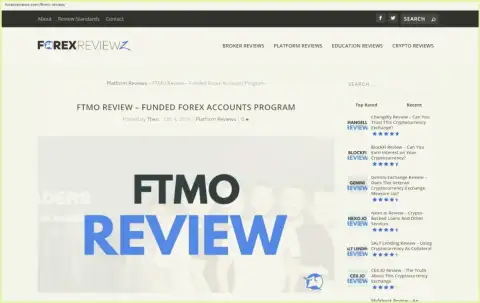 FTMO - мошенник !!! Маскирующийся под порядочную организацию (обзор)