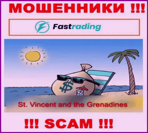 Оффшорные internet-мошенники Фас Трейдинг прячутся вот тут - St. Vincent and the Grenadines