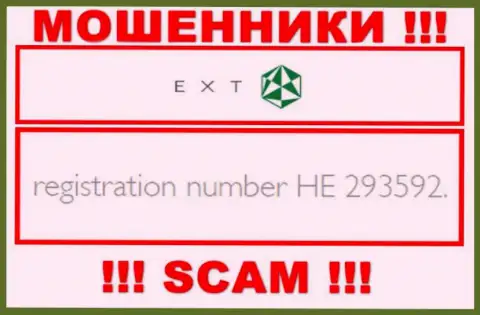 Регистрационный номер Ext Com Cy - HE 293592 от потери вложений не сбережет