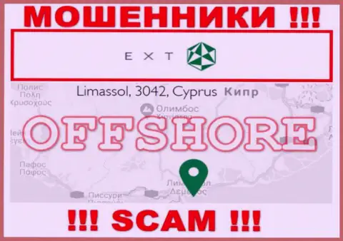 Офшорные internet мошенники Ext Com Cy прячутся тут - Кипр