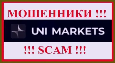UNI Markets - это SCAM !!! МАХИНАТОРЫ !!!