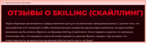 Skilling - это контора, взаимодействие с которой приносит только потери (обзор)