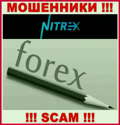 Не вводите средства в Nitrex, тип деятельности которых - ФОРЕКС