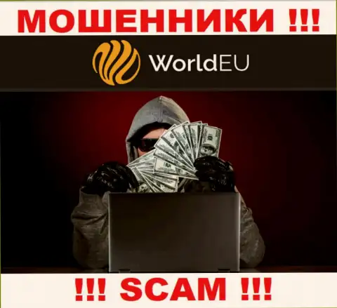 Не ведитесь на слова интернет-аферистов из ВорлдЕУ Ком, раскрутят на денежные средства в два счета