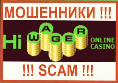 Hiwager-Casino Com это МАХИНАТОРЫ !!! СКАМ !!!