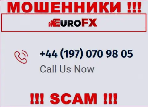 МОШЕННИКИ из организации EuroFX Trade в поисках лохов, звонят с различных телефонных номеров