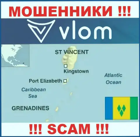 Влом Ком базируются на территории - Saint Vincent and the Grenadines, остерегайтесь совместной работы с ними