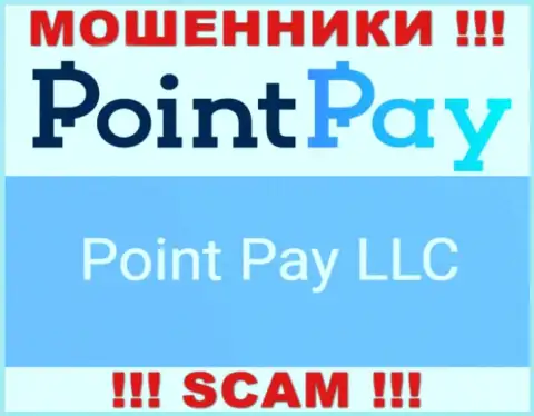 Юридическое лицо мошенников PointPay - это Point Pay LLC, данные с веб-сервиса мошенников