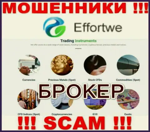 Effortwe365 оставляют без финансовых активов клиентов, которые повелись на законность их работы