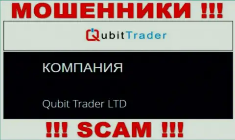 Кьюбит-Трейдер Ком - это воры, а управляет ими юр. лицо Qubit Trader LTD
