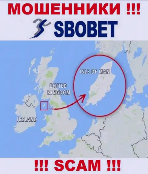 В компании SboBet Com абсолютно спокойно оставляют без денег людей, т.к. базируются в оффшоре на территории - Isle of Man
