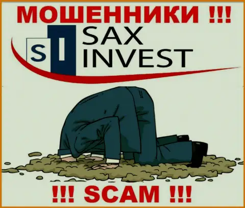 Вы не сможете вывести денежные средства, отправленные в контору Sax Invest - это интернет мошенники ! У них нет регулятора