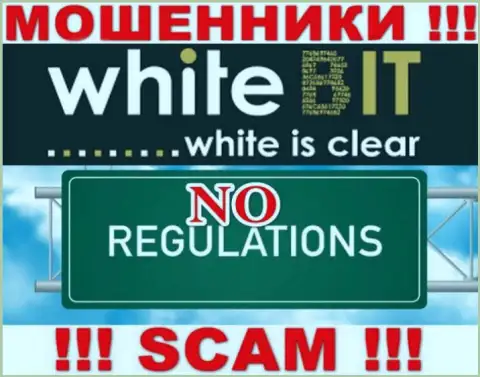С WhiteBit довольно-таки рискованно иметь дело, потому что у конторы нет лицензии и регулятора