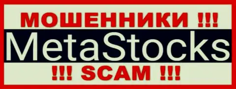 Лого МОШЕННИКА Meta Stocks
