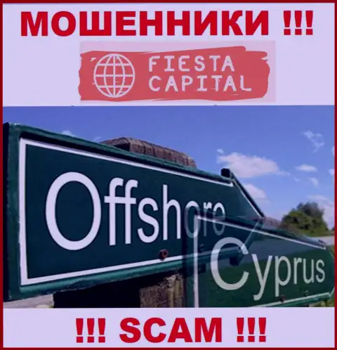 Офшорные интернет-шулера FiestaCapital прячутся здесь - Кипр