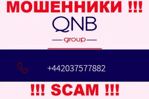 QNB Group - это МОШЕННИКИ, накупили номеров телефонов, а теперь раскручивают наивных людей на финансовые средства