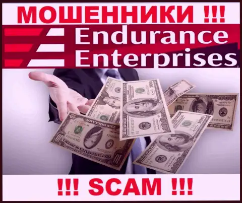 Endurance Enterprises заманивают в свою организацию обманными способами, будьте очень внимательны