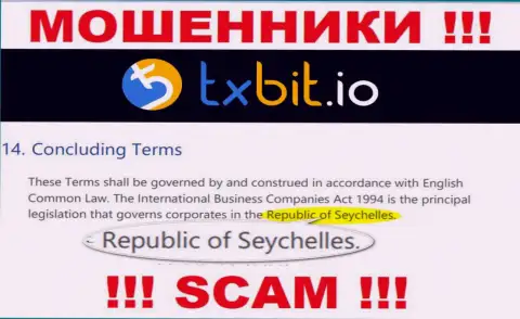 Находясь в оффшорной зоне, на территории Seychelles, ТХ Бит не неся ответственности лишают денег своих клиентов